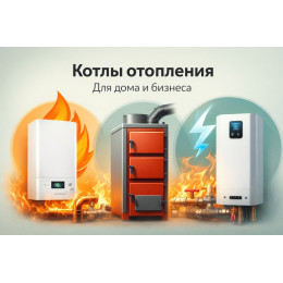 Котлы отопления для дома и бизнеса в Рубцовске